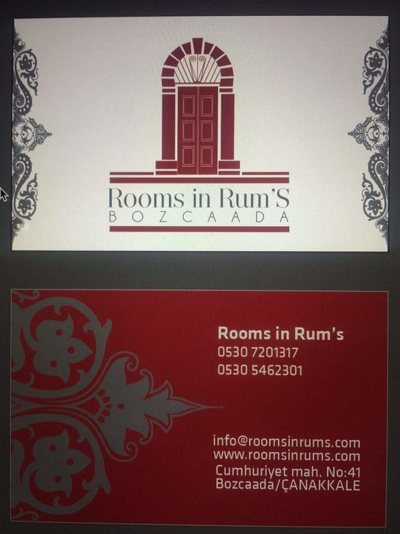 Rooms In Rum'S Bozcaada Island Exteriér fotografie